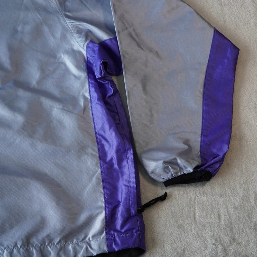 Vintage Nike 90's Quarter Zip Windbreaker Hooded Small‎